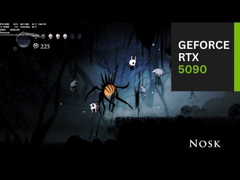 Hollow Knight | Nosk Boss Fight | RTX 5090 32GB (4K Gameplay)