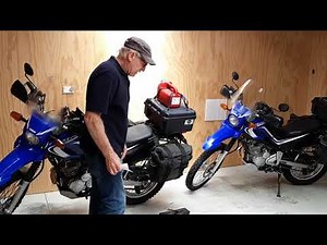 Yamaha XT250 Mods for Overland Travel; Adventure riding
