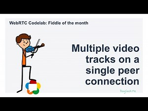 Sending Multiple Video Streams in WebRTC – Cameras, Screen Sharing & Metadata
