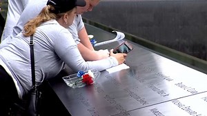 Video. Watch: people pay their respects on 9/11 anniversary