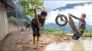 5.5M views · 10K reactions | Rural life in the highlands- Weeding upland rice, digging drainage ditches, living freely in nature | match live today | Facebook