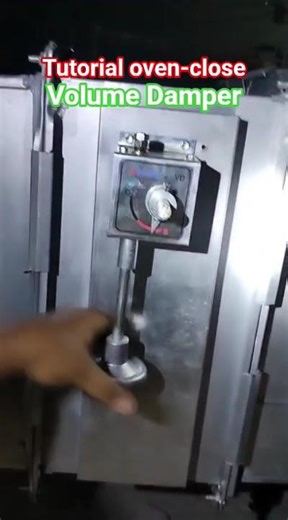 tutorial open-close volume damper
