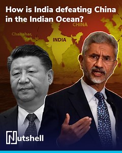 632K views · 11K reactions | China has been attempting to assert its dominance in the Indian Ocean for a long time. However, we have the ideal response for it! ft. Kavya Karnatac #India #China #defense #Modi #SJaishankar #Nutshell #nutshellfacts | FilterCopy Vital | Facebook