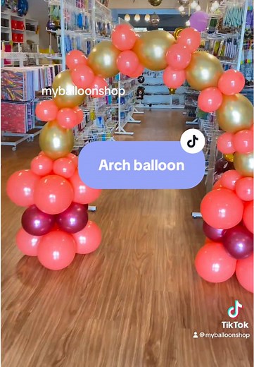 Tutorial: How to Make an Arch Balloon with Tail Link Balloon