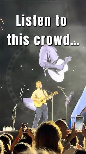 Ed Sheeran – Perfect (Live) | Listen to This Crowd