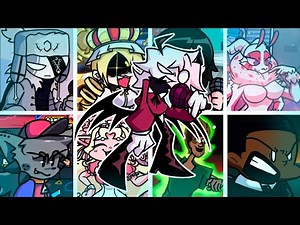 AGITATED REMIX but Every Turn a Different Character Sings🎙 (FNF Agitated Remix but Everyone Sing It)