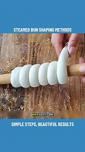 Steamed bun shaping methods — simple steps, beautiful results | Lisa Maay