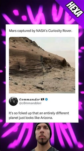 NASA's rover Mars footage👀#nasa #mars #footage