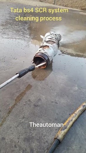 tata bs4 SCR system cleaning and service.