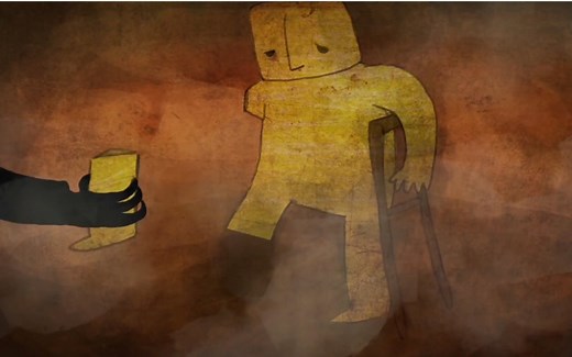 Muse《Animals》动画MV-讽刺寓意【2013】