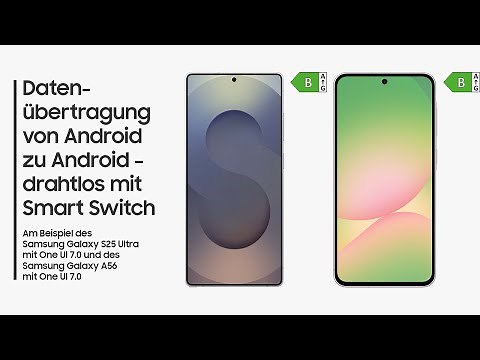 Datenübertragung von Android zu Android – drahtlos mit Smart Switch