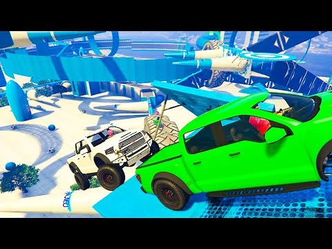 16-Player Air Germany Parkour (Help Me Please) - GTA V Online Funny Moments | JeromeACE