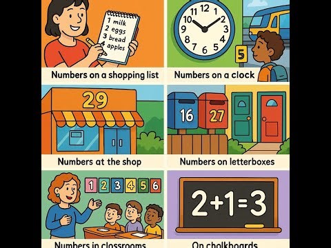 🎵 Finding Numbers Everywhere | Fun Learning for Kids🌈
