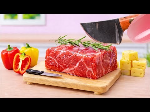 3000+ Mini Cooking Recipes | Delicious Miniature Food Cooking Compilation 💖 Beef, Cheetos, Chicken