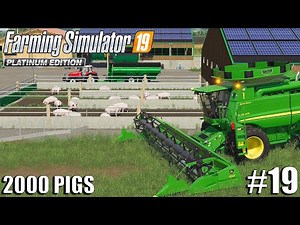 Selling 400 Pigs for Big Profit | 2000 Pigs |Farming Simulator 19 | #19