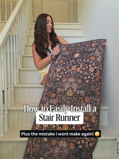 How to Easily Install a Stair Runner Yourself
