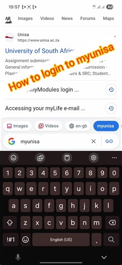 how to login to my unisa #unisa #myunisa