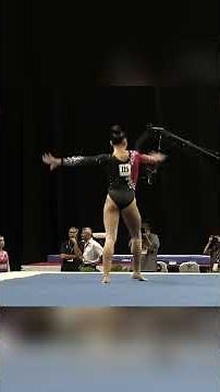 Kyla Ross 13.80 on Floor Exercise 2015 P&G Championships - Sr. Women Day 2