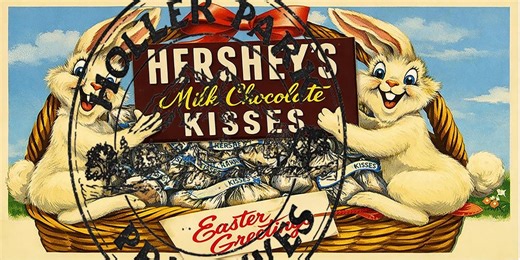 Inspirational Vintage Hershey Kisses Easter Label Image: Printable Antique Graphic (digital Download) - Etsy