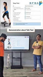 Demonstration about Step Test ‪@SFSA-SportsandFitnessSciencesA‬