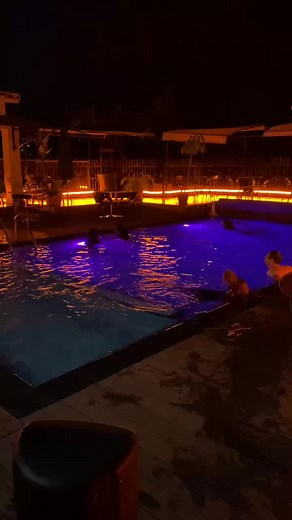Relaxing Night Swim at Clarence Hotel in Nairobi