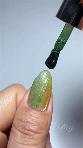 🍭 Rainbow Candy Ombre Cat Eye Nails For A Lovely Spring! 🌈 Yes or No