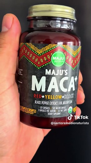 “La maca roja apoya el equilibrio hormonal. La maca amarilla ayuda con la energía diaria. Y la maca negra, la más difícil de encontrar, se asocia con enfoque y vitalidad.”#maca #black #salud #natural #paratii