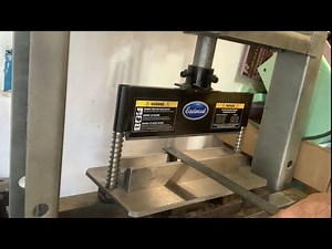 Eastwood Metal Press Brake review and unboxing