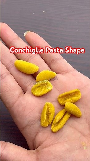 Easy Conchiglie Pasta Shape #tastemadeworld #trending #pastashape #pasta #conchiglie #conchiglia