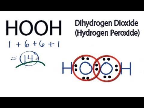 HOOH Lewis Structure: How to Draw the Lewis Structure for Hydrogen Peroxide