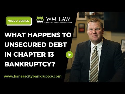 What Happens to Unsecured Debt in Chapter 13 Bankruptcy?