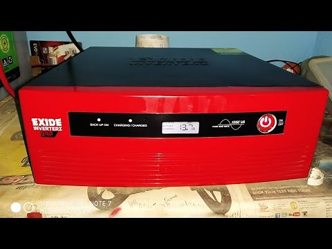 Exide inverter 1050VA pure sine wave Full Details in hindi Part 1