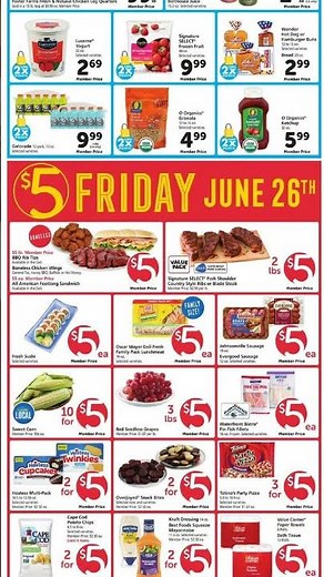 Safeway Weekly Ad 06/24 - 06/30