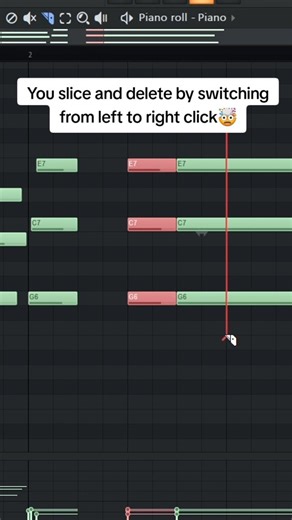 😆Slice and Delete SUPER FAST💪 FL Studio Slice Tool #shortcut #flstudio #musicproducer #janyhb