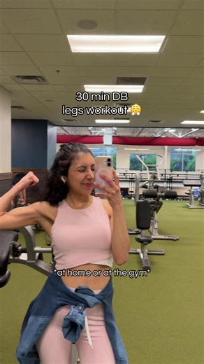 Effective 30-Minute Dumbbell Legs Workout