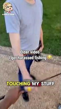 Fishing Karen Couple Touches Kid’s Gear and Threatens Police. Via @jayfishintv On IG