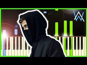 ALAN WALKER - FADED - Piano Tutorial