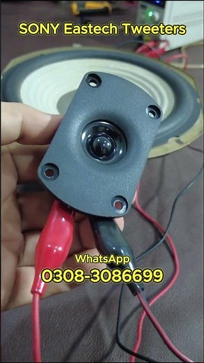 ❤️‍🔥SONY Tweeter❤️‍🔥Eastech Mylar Dome Crisp Treble and Vocals