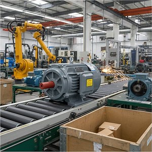 [Hot Item] Electric Motor 3 Phase AC Motor IP55 Protection for Heavy Machinery