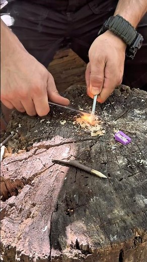 Camping Survival Skill: How to Light a Fire Easily 🔥