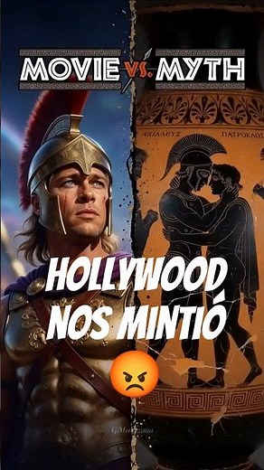 The big LIE about the movie TROY that we all believed 🤯. #Troy #CinemaVsHistory #Achilles #Homer