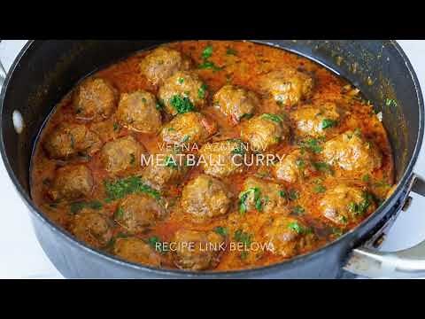 Meatball Curry Recipe - Ground Beef Kofta Curry - Flavorful Meatballs in Spiced Curry Sauce (Indian)