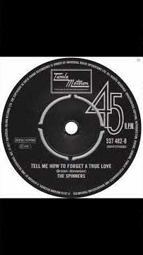 The Spinners -Tell Me How To Forget A True Love - UK Tamla Motown Rare Box Set recorded 66