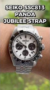 Seiko SSC813 change to Jubilee bracelet