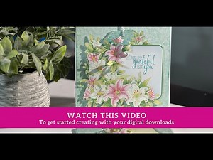 Discover the simple steps to creating with digital downloads
