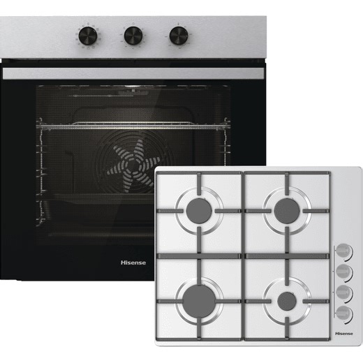 BI6061HGSUK_SS | Hisense Single Oven & Gas Hob | ao.com