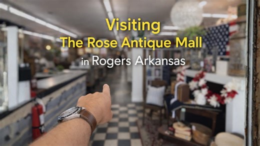Visiting the Rose Antique Mall in Rogers, Arkansas