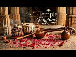 Temple Rhythms | 30 Minutes Indian Relaxing Music | Flute, Sitar & Tabla Meditation Music for Peace