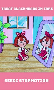 32K views · 711 reactions | Treat blackheads in ears #reels2024 #fpy #viral #reelsfypシ #Hflmedia #Stopmotion | Stop Motion Paper ASMR | Facebook