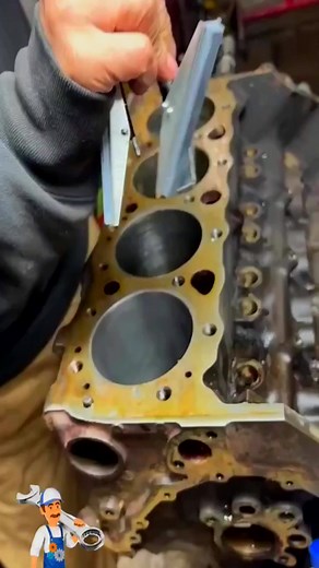 cylinder honing #engine #mechanic #mechanical #skills #automobile #shorts #viralshorts | Minerva Escobedo